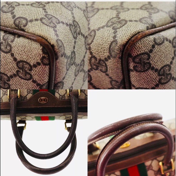 Auth Gucci Webbie Duffel Boston Tote MUST HAVE! - Picture 5 of 8